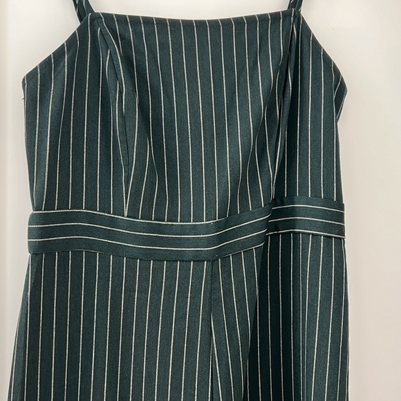 Green stripped jumpsuit - Picture 2 of 4